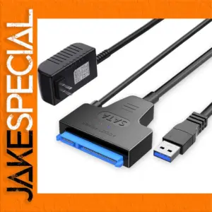 USB 3.0 to SATA 3 Adapter Cable for SSDs/HDDs