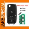Volkswagen Remote Key Fob 433 MHz ID48 2010+