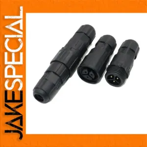 IP68 Waterproof Cable Connector for LED and Automation