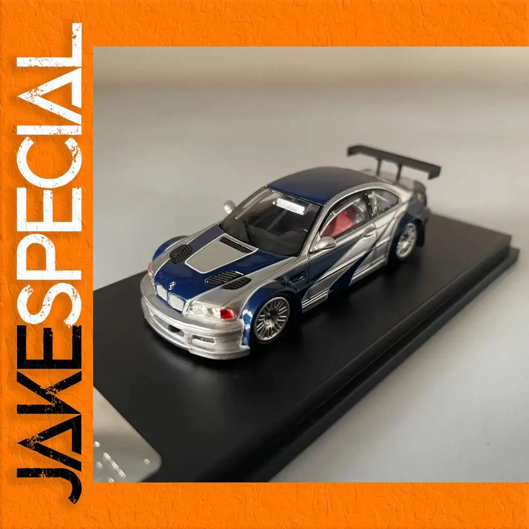 BMW M3 E46 GTR 1:64 Diecast Model 1 BMW M3 E46 GTR 1:64 Diecast Model