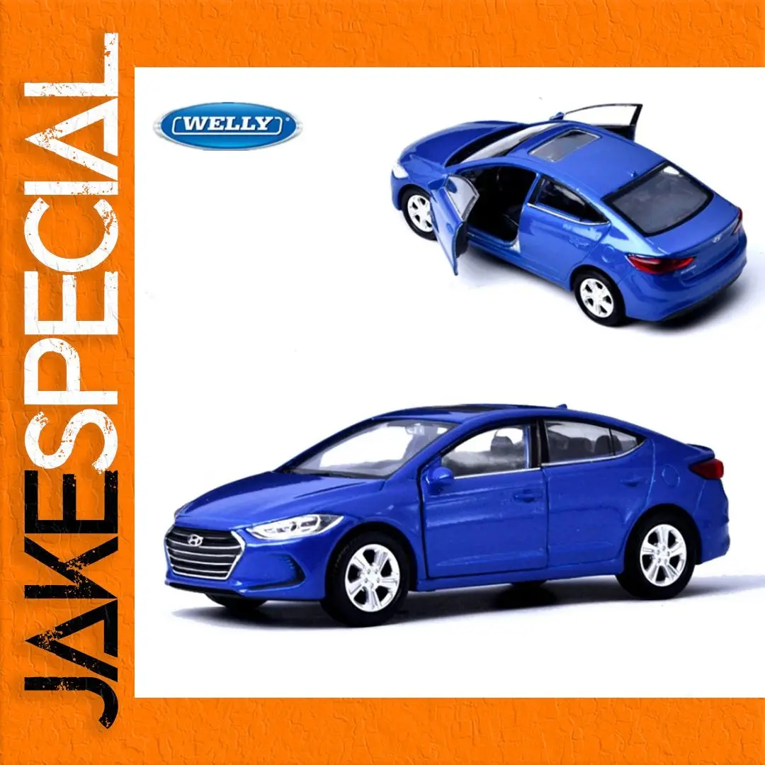 Detailed 1:36 Scale Hyundai Elantra Model Car 1 Detailed 1:36 Scale Hyundai Elantra Model Car