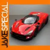 Glossy Red SP3 Sports Car Model 1:22 Scale