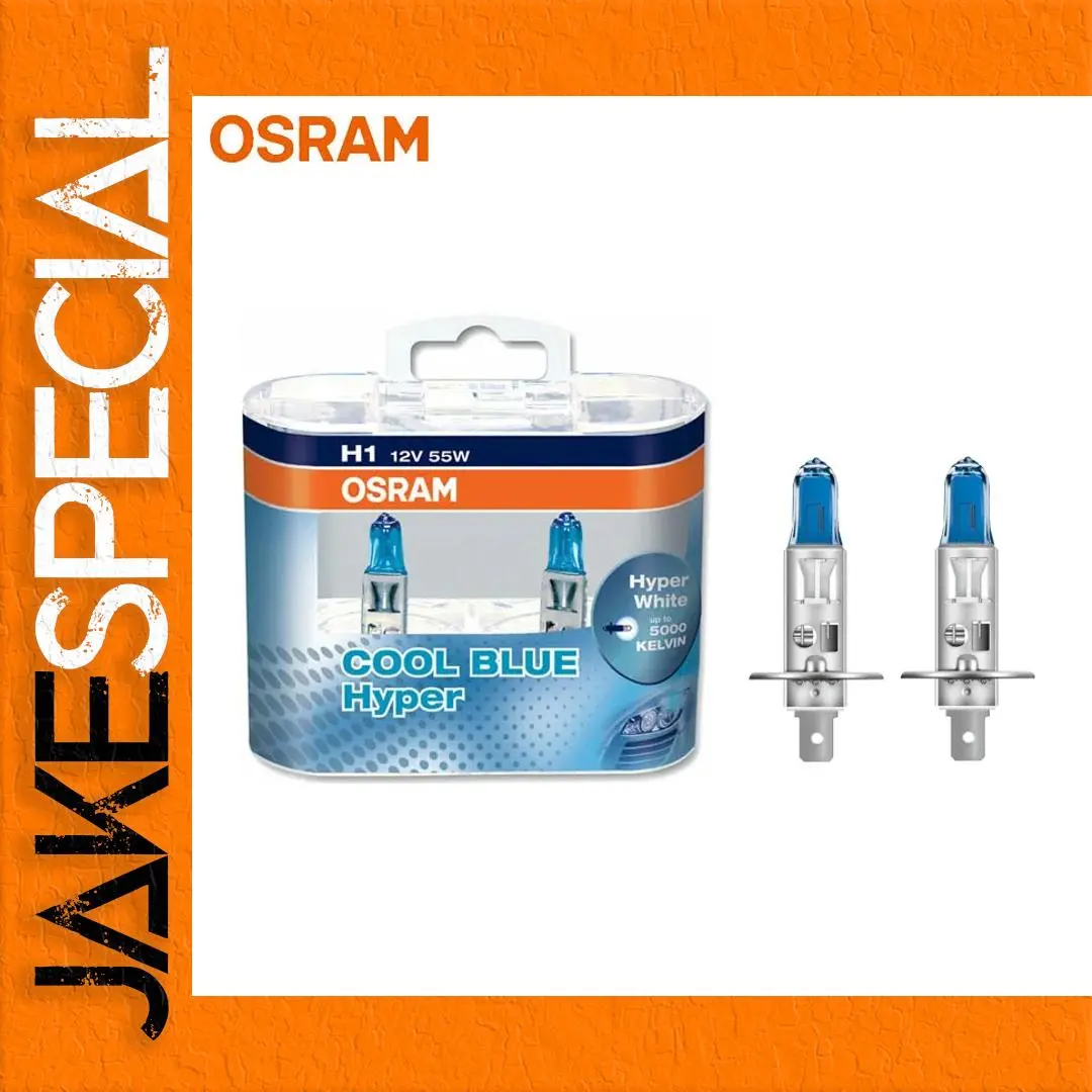 OSRAM H1 Halogen Headlight Bulbs 55W 5300K 1 OSRAM H1 Halogen Headlight Bulbs 55W 5300K