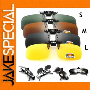 Polarized Clip-On Sunglasses for Outdoors