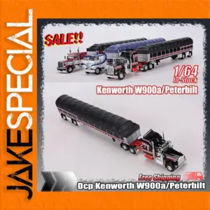 1:64 Diecast Truck and Trailer Collection