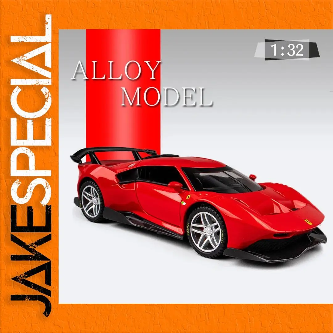 1/32 Alloy Racing Car Model in Red 1 1/32 Alloy Racing Car Model in Red