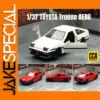 Toyota AE86 1:37 Diecast Model Car in White