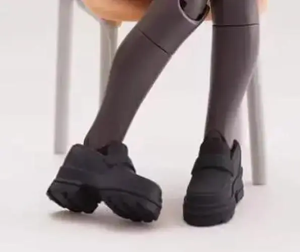 1/12 Scale Black Combat Boots for Figures 11 1/12 Scale Black Combat Boots for Figures - Image 11