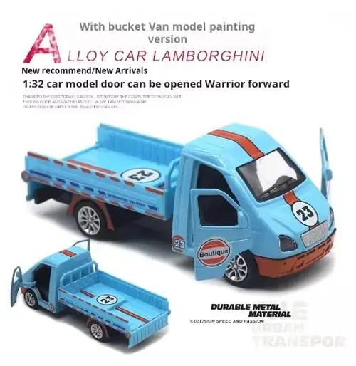 Vibrant 1:32 Die-Cast Pickup Truck 2 Vibrant 1:32 Die-Cast Pickup Truck - Image 2