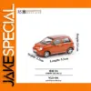 Vibrant Orange Classic Hatchback Model 1:64 Scale