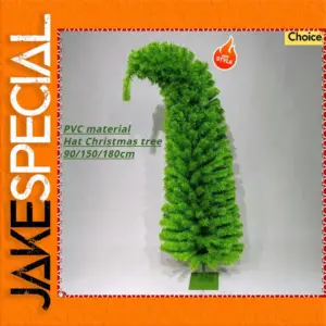 Crooked-Neck Christmas Tree - Eco-Friendly PVC