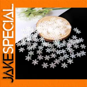 Elegant White Snowflakes for Holiday Decor