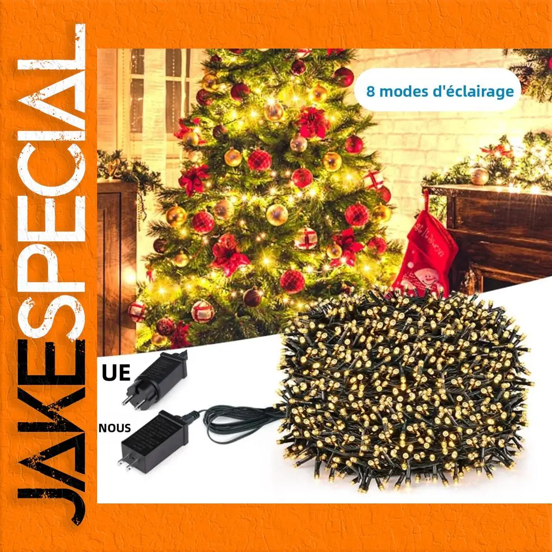 Outdoor RGB & Warm White LED String Lights 100m 1 Outdoor RGB & Warm White LED String Lights 100m