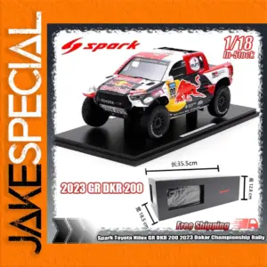 1:18 Toyota Hilux GR DKR 200 Rally Model