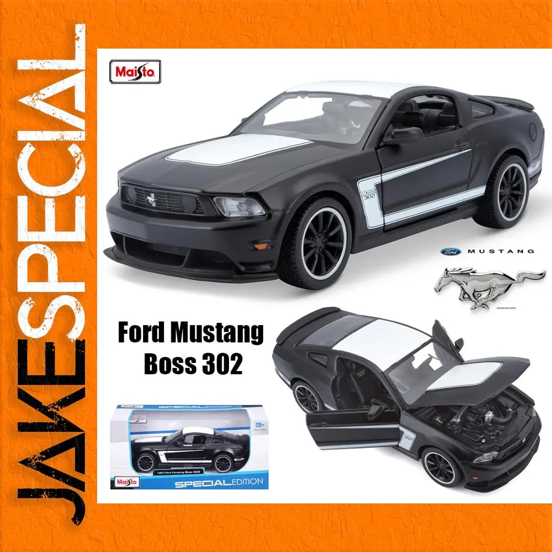 Ford Mustang Boss 302 1:24 Diecast Model 1 Ford Mustang Boss 302 1:24 Diecast Model