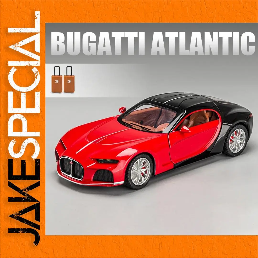 1:24 Bugatti Atlantic Alloy Model Car 1 1:24 Bugatti Atlantic Alloy Model Car