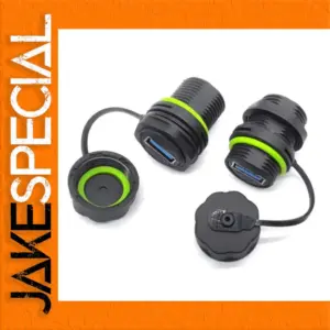 Waterproof USB 3.0 Panel Socket M20, IP68