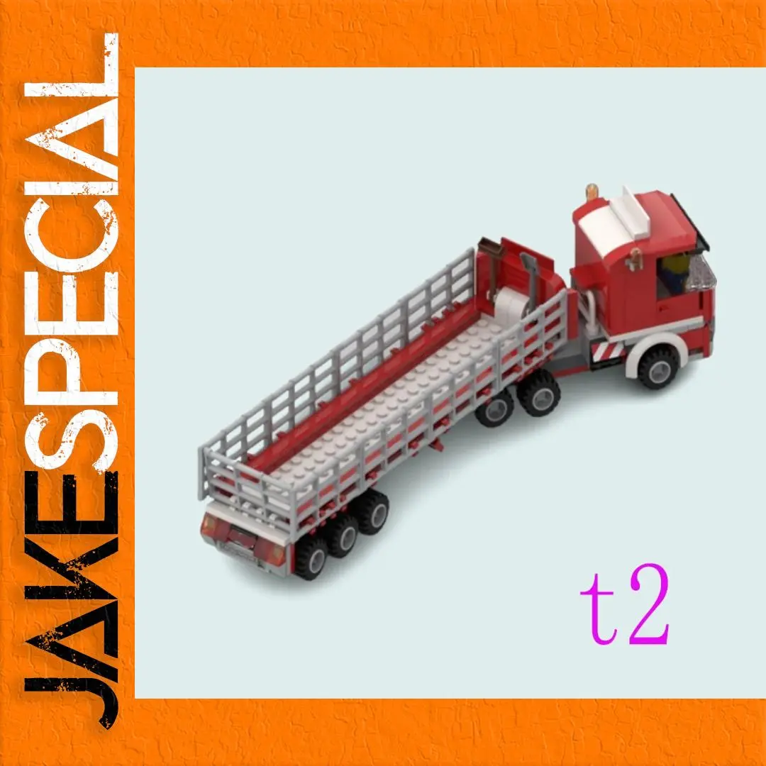 Red Fire Truck Building Set (227 pcs) 1 Red Fire Truck Building Set (227 pcs)