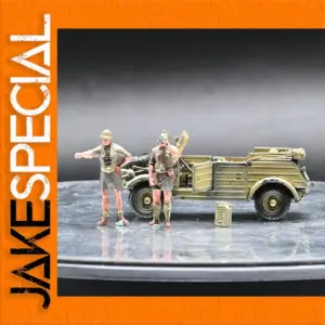 Vintage Military Off-Road Truck Model 1:72