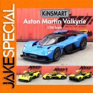 Aston Martin Valkyrie 1:36 Diecast Model Blue