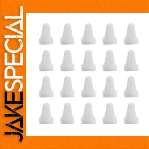 BMW E30-E38 White Fastener Clip Set (20 pcs)