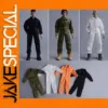 1/12 Scale Stylish Jumpsuit for Action Figures
