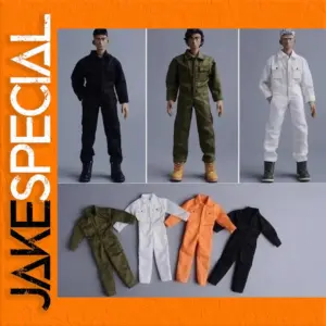 1/12 Scale Stylish Jumpsuit for Action Figures