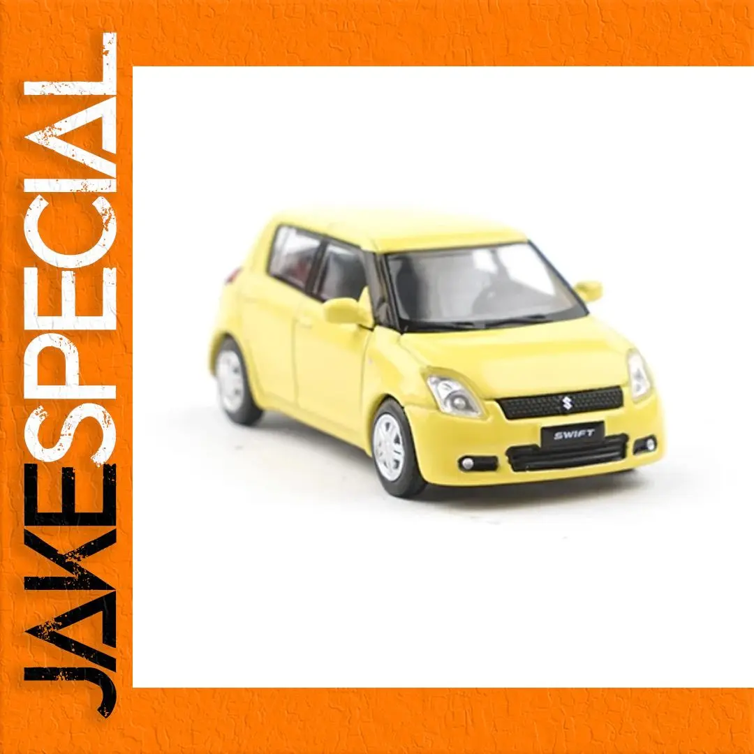Vibrant Yellow 1:64 Scale Suzuki Swift Diecast Model 1 Vibrant Yellow 1:64 Scale Suzuki Swift Diecast Model