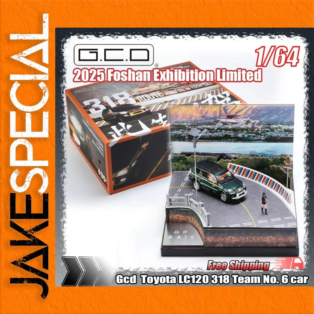 Toyota LC120 SUV Miniature 1:64 Scale Alloy Model 1 Toyota LC120 SUV Miniature 1:64 Scale Alloy Model