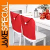 Festive Santa Hat Chair Cover Set