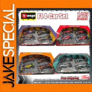 F1 4-Car Die-Cast Miniature Set