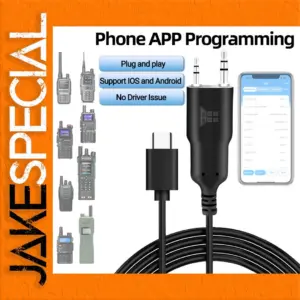 USB Type-C Programming Cable for Walkie-Talkies