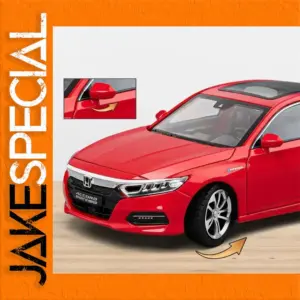 1:24 Scale Honda Accord Diecast Model Red