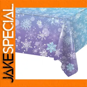 Christmas Snowflake PE Tablecloth XS0417