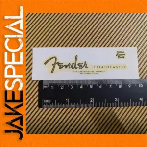 Fender STRATOCASTER Vintage Decal Set for Guitars