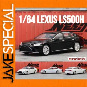 Lexus LS500h 1/64 Diecast Model in Black