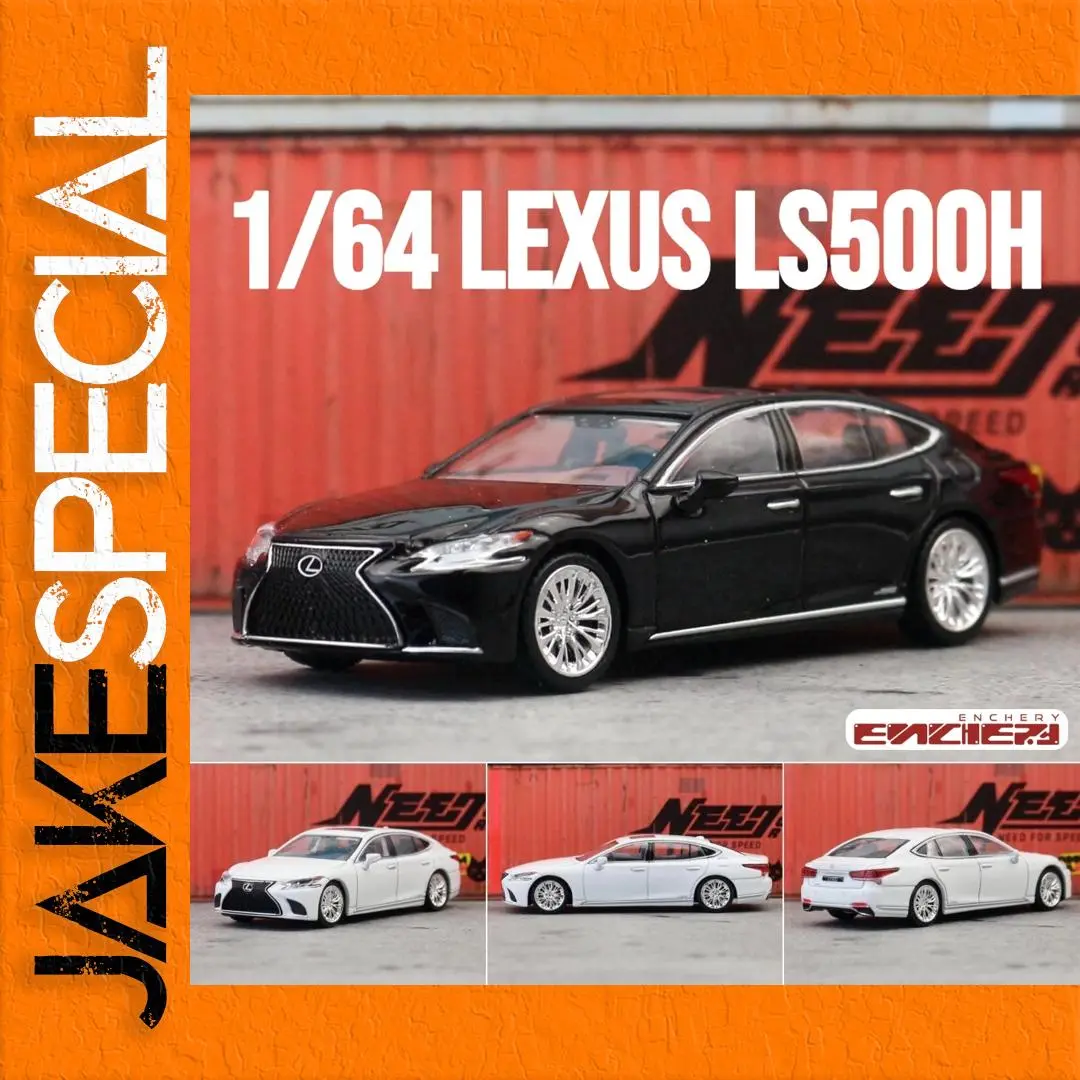 Lexus LS500h 1/64 Diecast Model in Black 1 Lexus LS500h 1/64 Diecast Model in Black