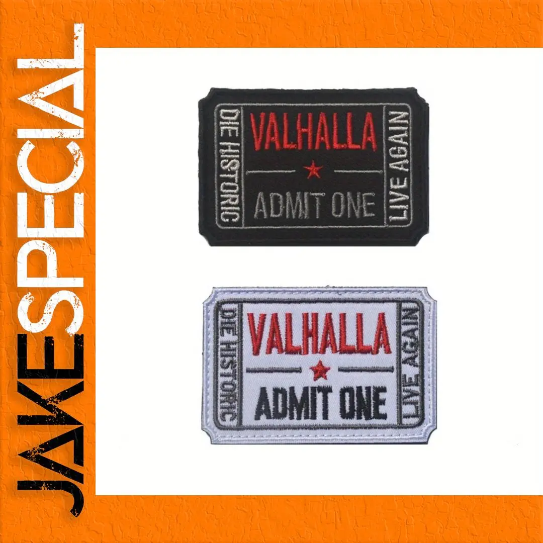 VALHALLA ADMIT ONE Warlock Seal Patch Set 1 VALHALLA ADMIT ONE Warlock Seal Patch Set