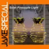 Tropical Pineapple Solar Garden Lantern