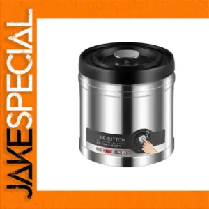 Stainless Steel Vacuum Storage Jar (750ml-1600ml)