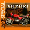 Retro Suzuki GS125 Diecast Motorcycle Model