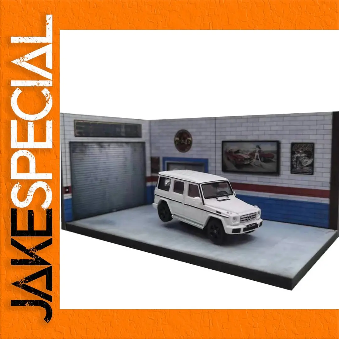 White Diecast G-Class SUV Model for Collectors 1 White Diecast G-Class SUV Model for Collectors