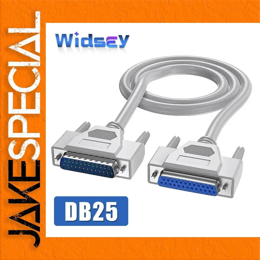 DB25 Male to Female Extension Cable 0.5-5M 1 DB25 Male to Female Extension Cable 0.5-5M
