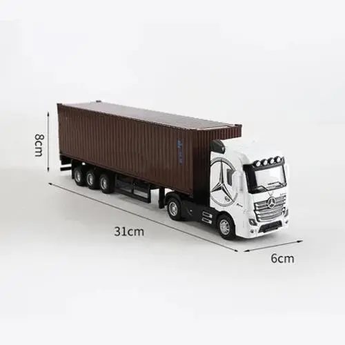1:50 Scale Diecast Metal Container Truck Model 13 1:50 Scale Diecast Metal Container Truck Model - Image 13