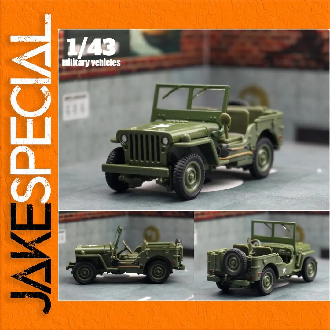 Vintage Miniature Jeep Willys Model in Zinc Alloy 1 Vintage Miniature Jeep Willys Model in Zinc Alloy