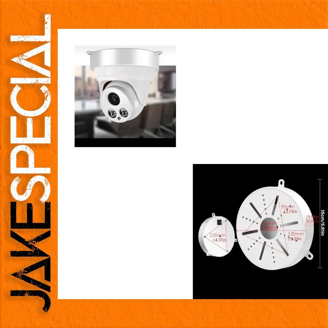 CCTV Dome Camera Ceiling Mount Junction Box 1 CCTV Dome Camera Ceiling Mount Junction Box