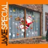 Festive Christmas Window Stickers Set with 4 Styles