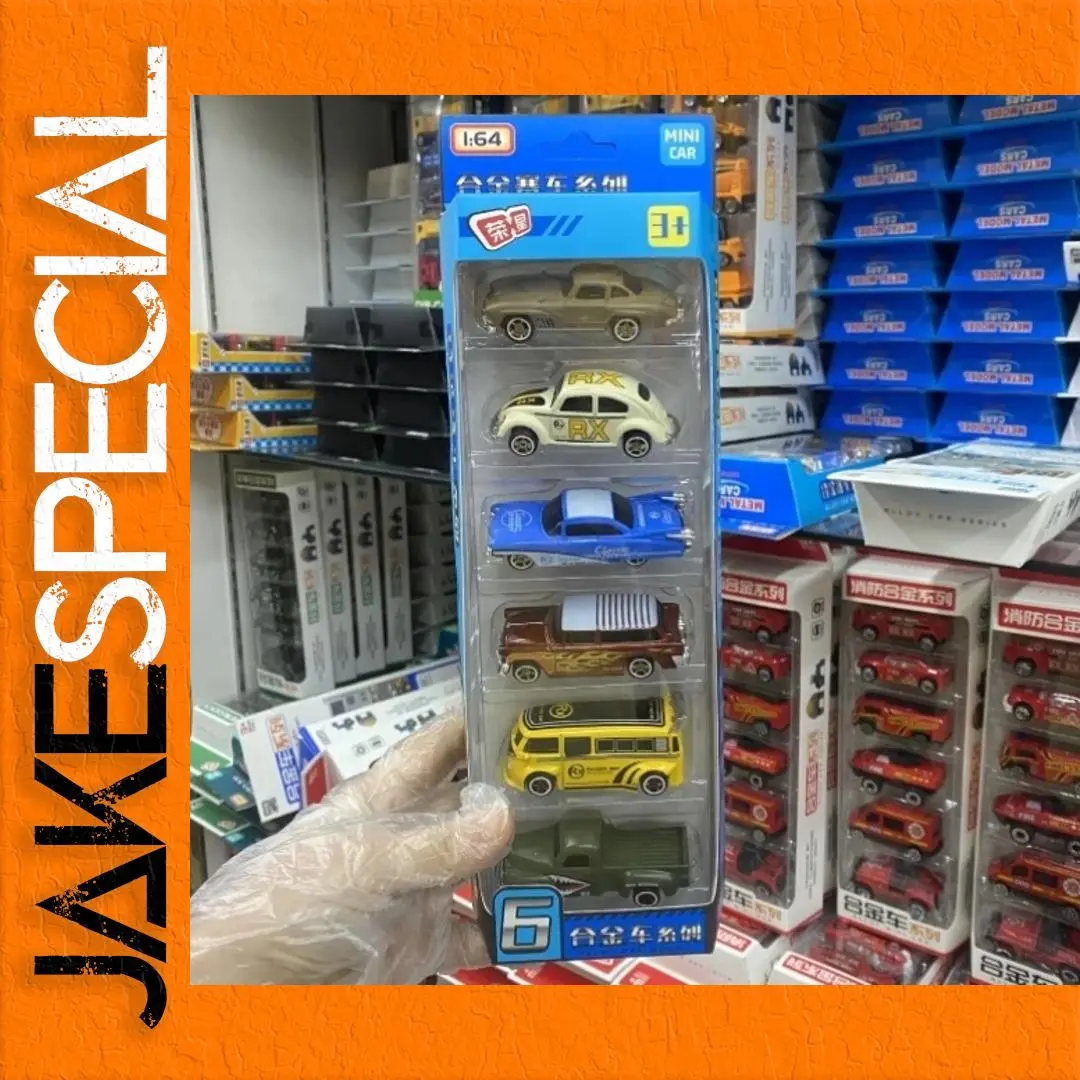 1:64 Scale Diecast Cars Collection - 6 Models 1 1:64 Scale Diecast Cars Collection - 6 Models