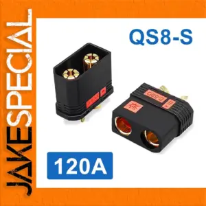 Black High-Current Battery Connector Set for AC/DC
