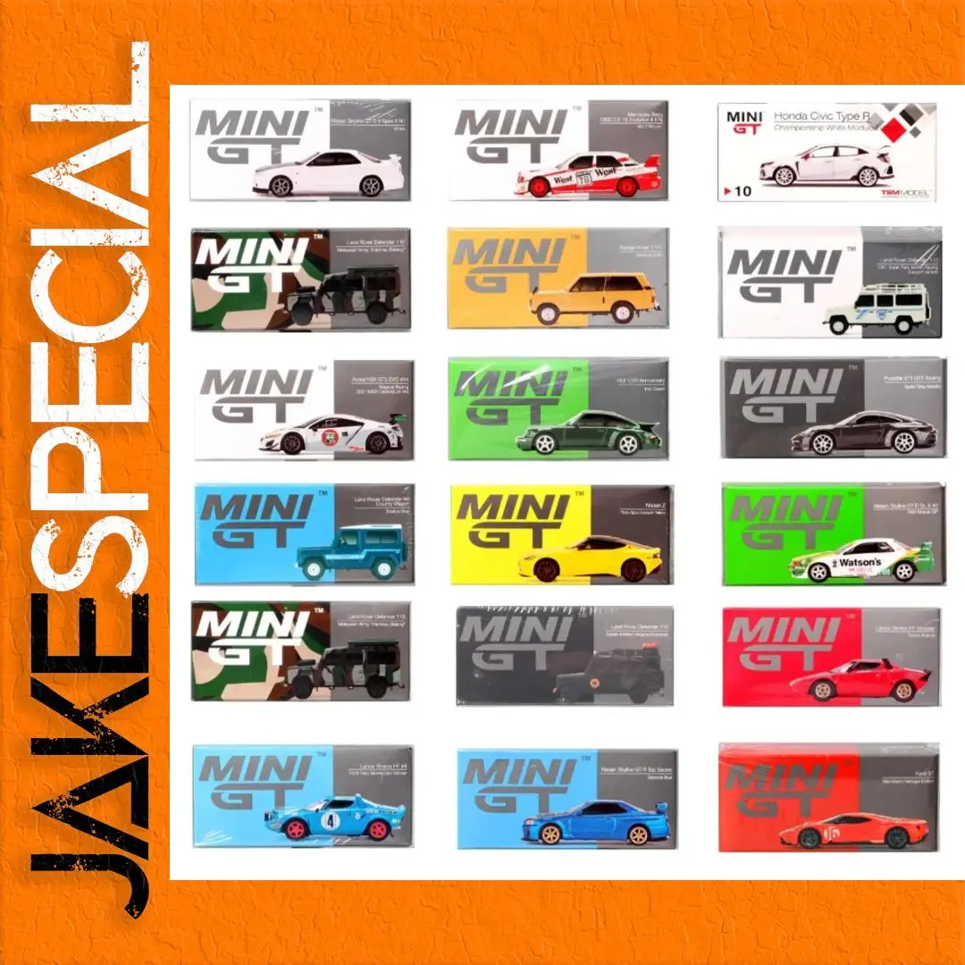 MINIGT 1:64 Scale Diecast Car Collection 1 MINIGT 1:64 Scale Diecast Car Collection